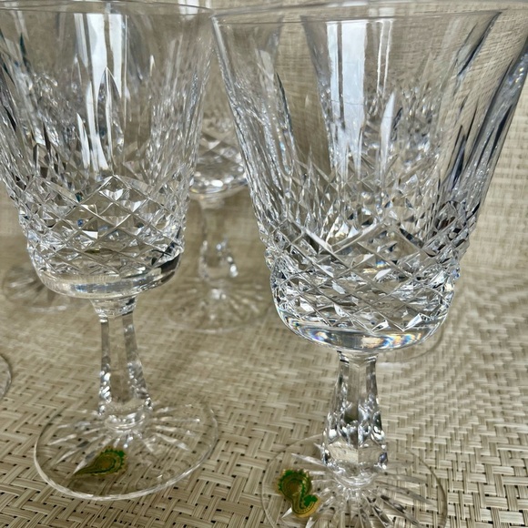 Retired/Rare Waterford Crystal Kenmare Water Goblet - Picture 16 of 16